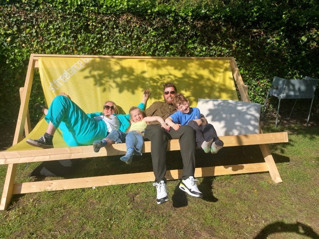 Super Strand Stoel, Huis en Inrichting, Ophalen, Hout, 250 tot 300 cm, 125 tot 150 cm