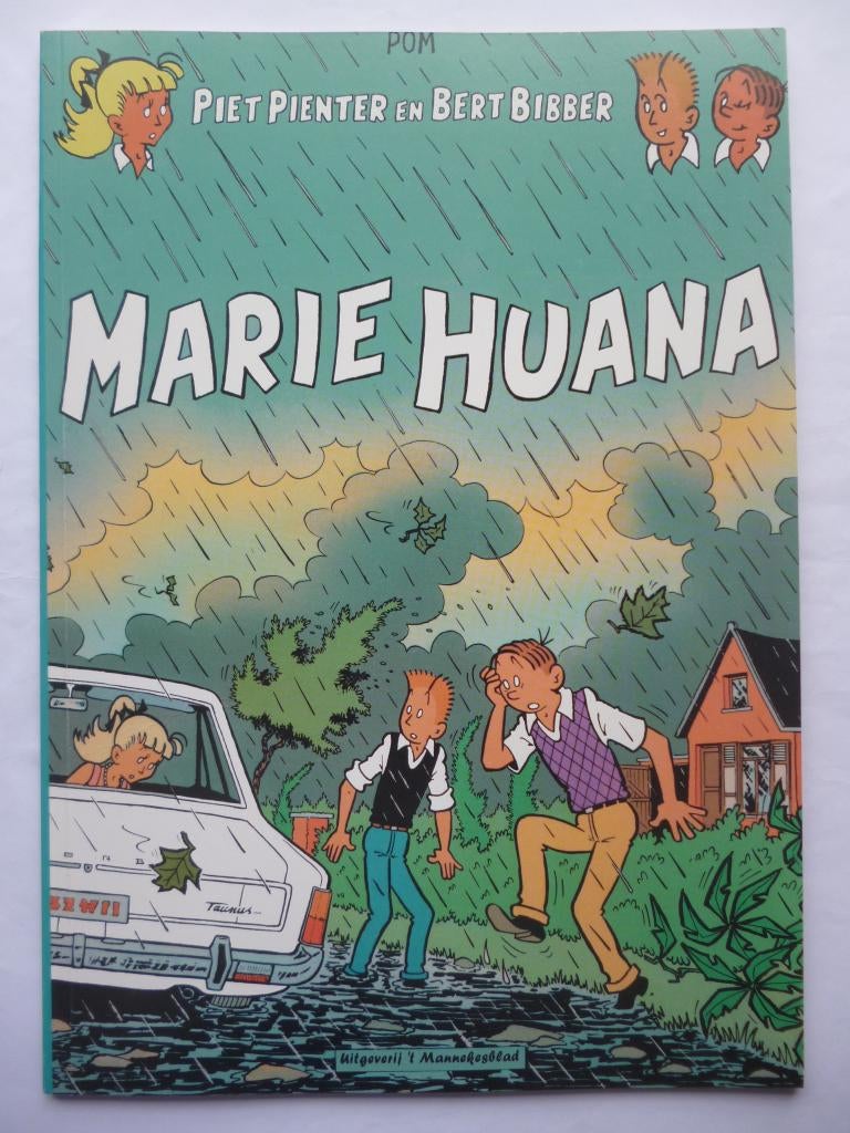Piet Pienter - nr. 39. Marie Huana - POM - 't Mannekesblad, Boeken, Eén stripboek, Ophalen of Verzenden, Zo goed als nieuw, POM
