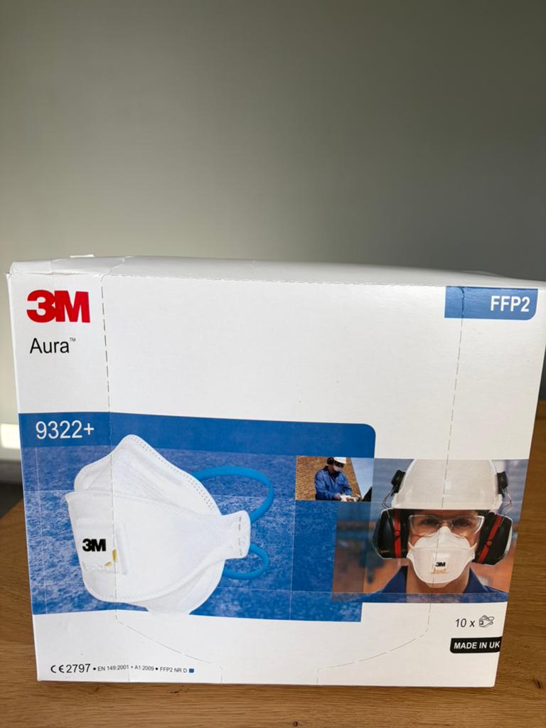 Masques anti poussière ffp2 boites de 10 pièces, Enlèvement, Neuf