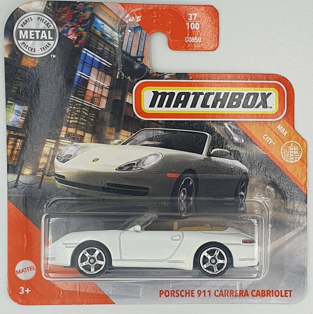 Matchbox - Porsche 911 Carrera Cabriolet - GKM56 - 1:64, 333 Continental Boulevard, El Segundo, CA 90245, United States, Verzenden