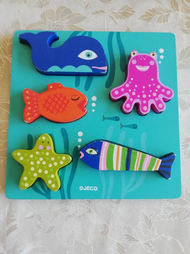puzzle en bois incrusté, Enfants & Bébés, Jouets | Éducatifs & Créatifs, Enlèvement ou Envoi, Utilisé, Puzzles
