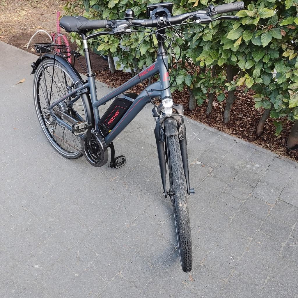 Fischer elektrische fiets, Fietsen en Brommers, Fietsen | Dames | Sportfietsen en Toerfietsen, 28 inch, Gebruikt, 10 tot 15 versnellingen
