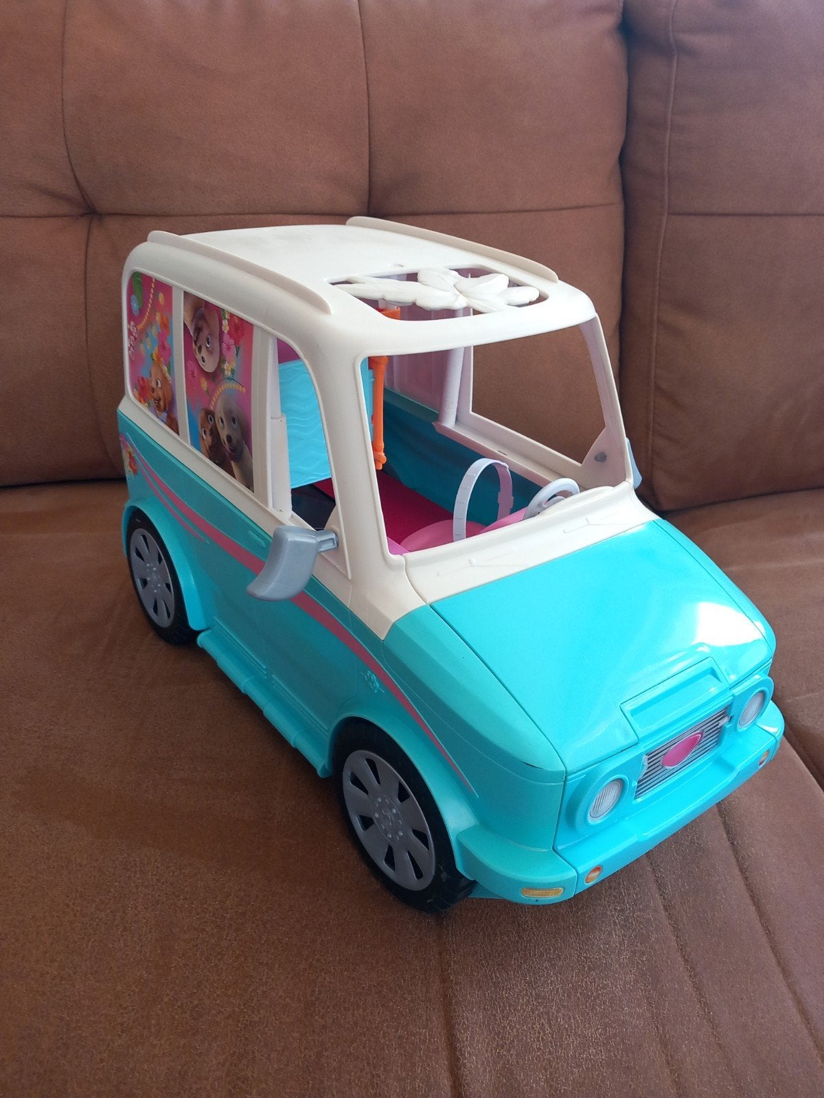Barbie camper, Ophalen of Verzenden, Gebruikt