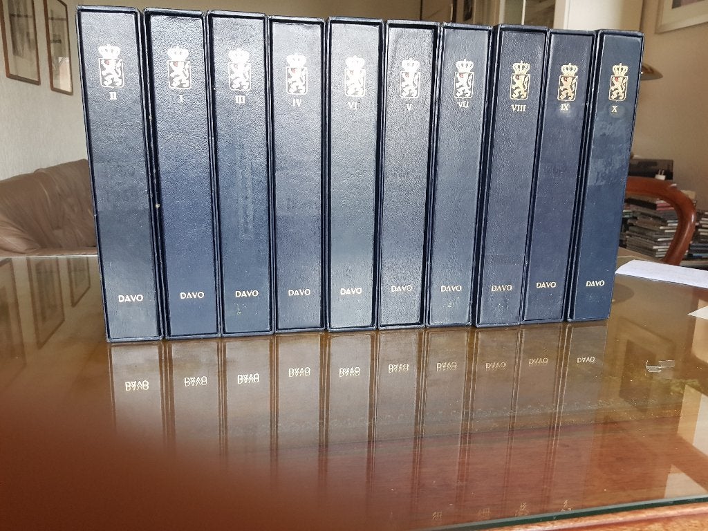 Luxe  postzegelalbums Belgiê Davo LX, Postzegels en Munten, Ophalen