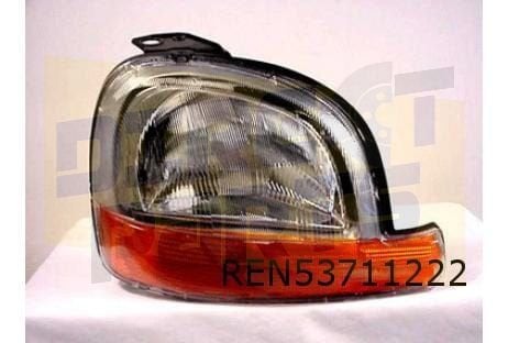 Renault Kangoo koplamp Rechts (halogeen / H4) OES! 260105328, Neuf, -, Renault, -