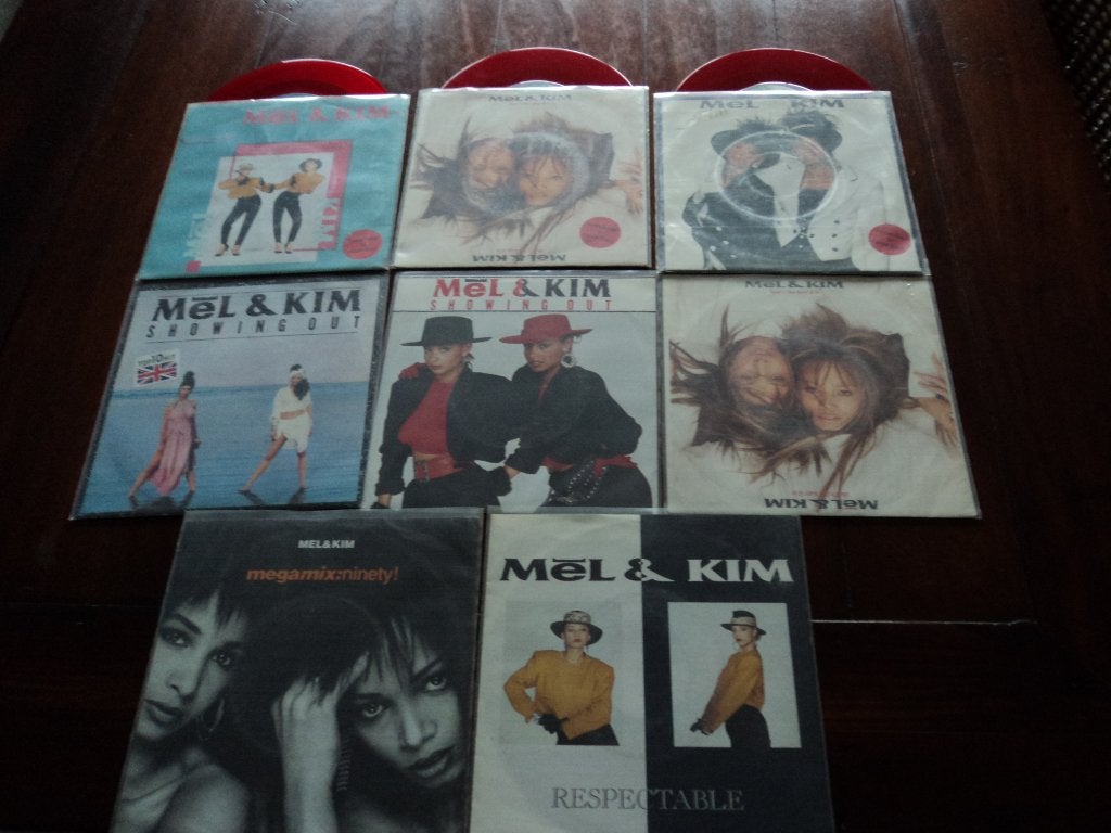 Mel & Kim: lot van 8 singles voor 10 euro!, Cd's en Dvd's, Vinyl Singles, Gebruikt, 7 inch, Ophalen of Verzenden, Pop