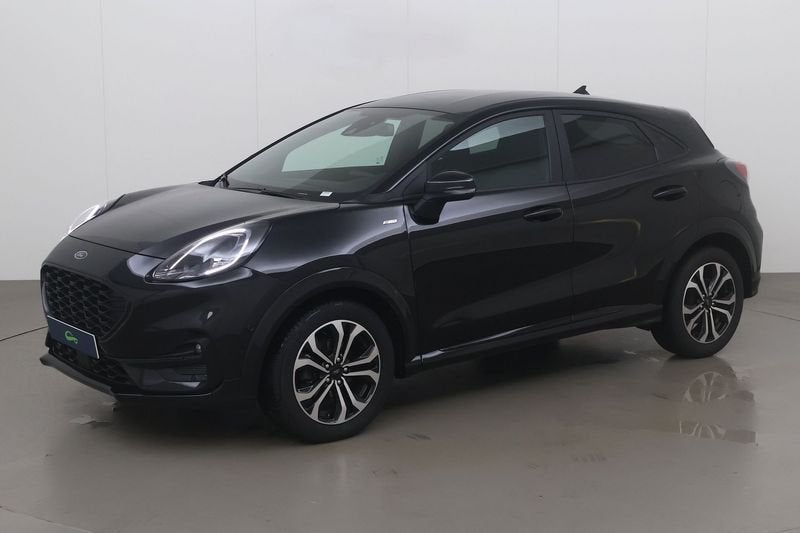 Ford Puma 1.0 ecoboost st-line 155 AT, Auto's, Automaat, 114 kW, Overige bekleding, Zwart
