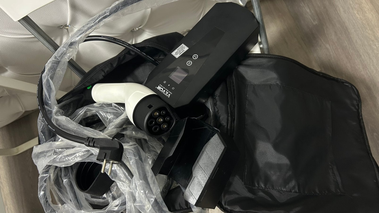 Chargeur EV portable VEVOR – Type 2 – 16A / 3,68 kW – 8,6 m, Kleding | Dames, Ophalen of Verzenden, Zo goed als nieuw