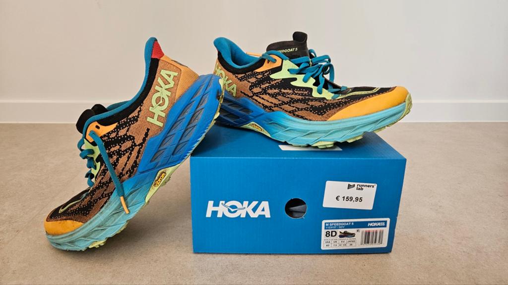 Hoka Speedgoat 5 maat 41 1/3, Overige merken, Hardloopschoenen, Ophalen of Verzenden, Zo goed als nieuw