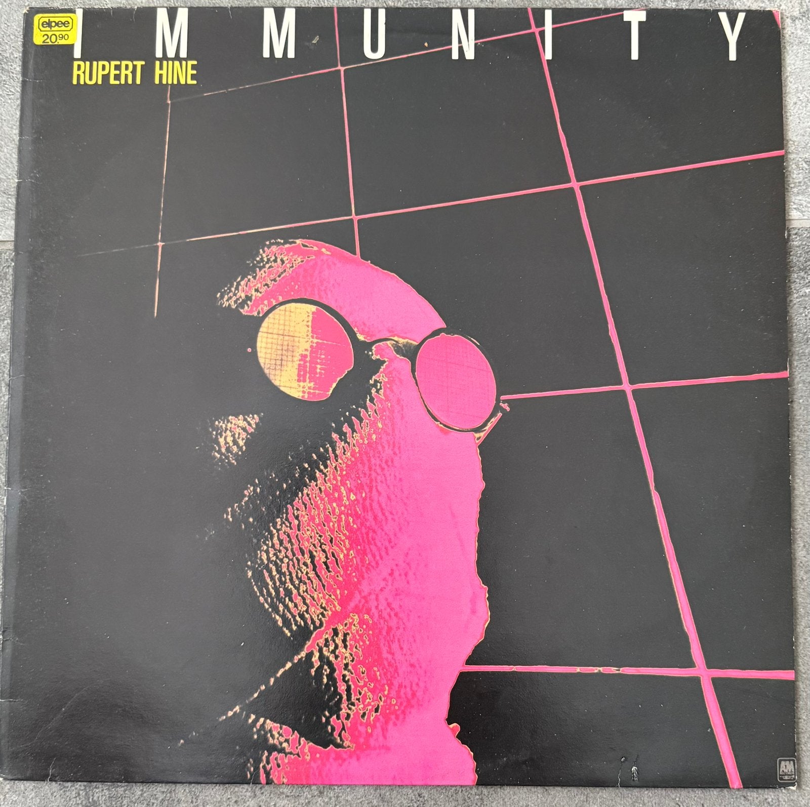 LP Rupert Hine - Immunity, CD & DVD, Vinyles | Rock, 12 pouces, Enlèvement ou Envoi, 1980 - 1989, Autres genres