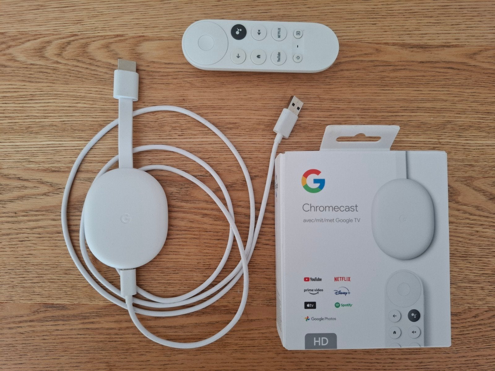 Google Chromecast - Google TV (HD - 4K), Enlèvement, Utilisé