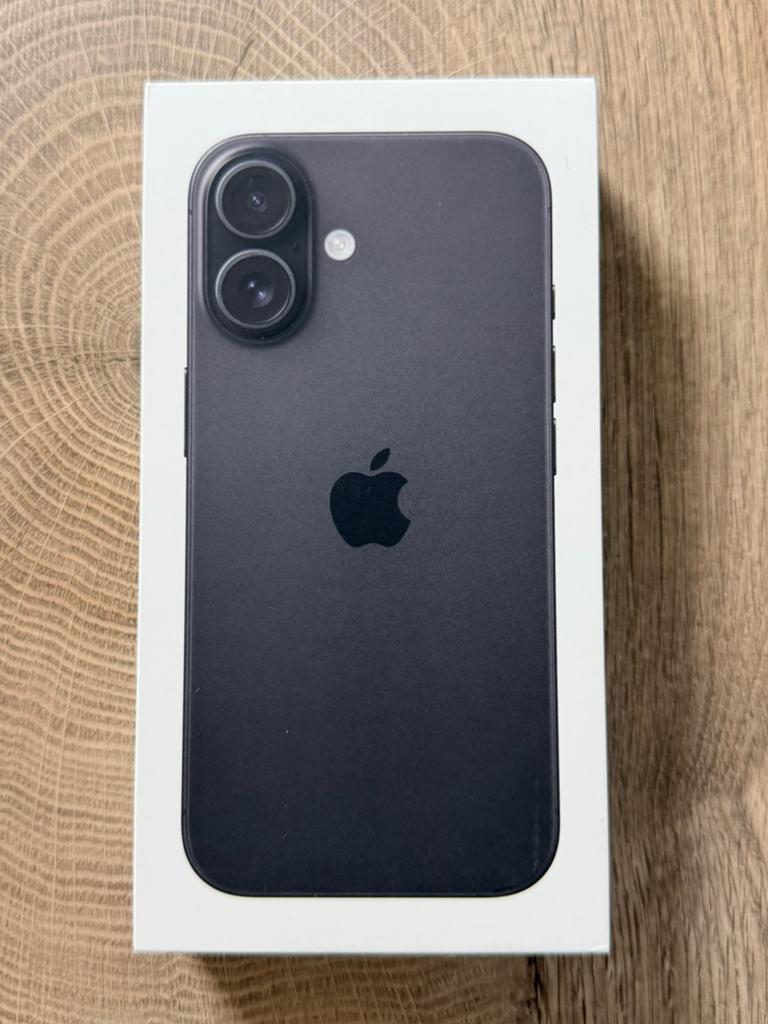 Iphone 16 noir 128 GB nouveau A saisir, Neuf, 128 GB, IPhone 16, Enlèvement