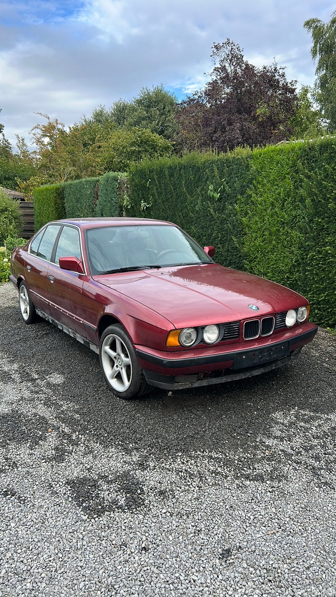 Voiture classique Bmw E34 535i, Autos, 1750 kg, Entreprise, Noir, 6 cylindres