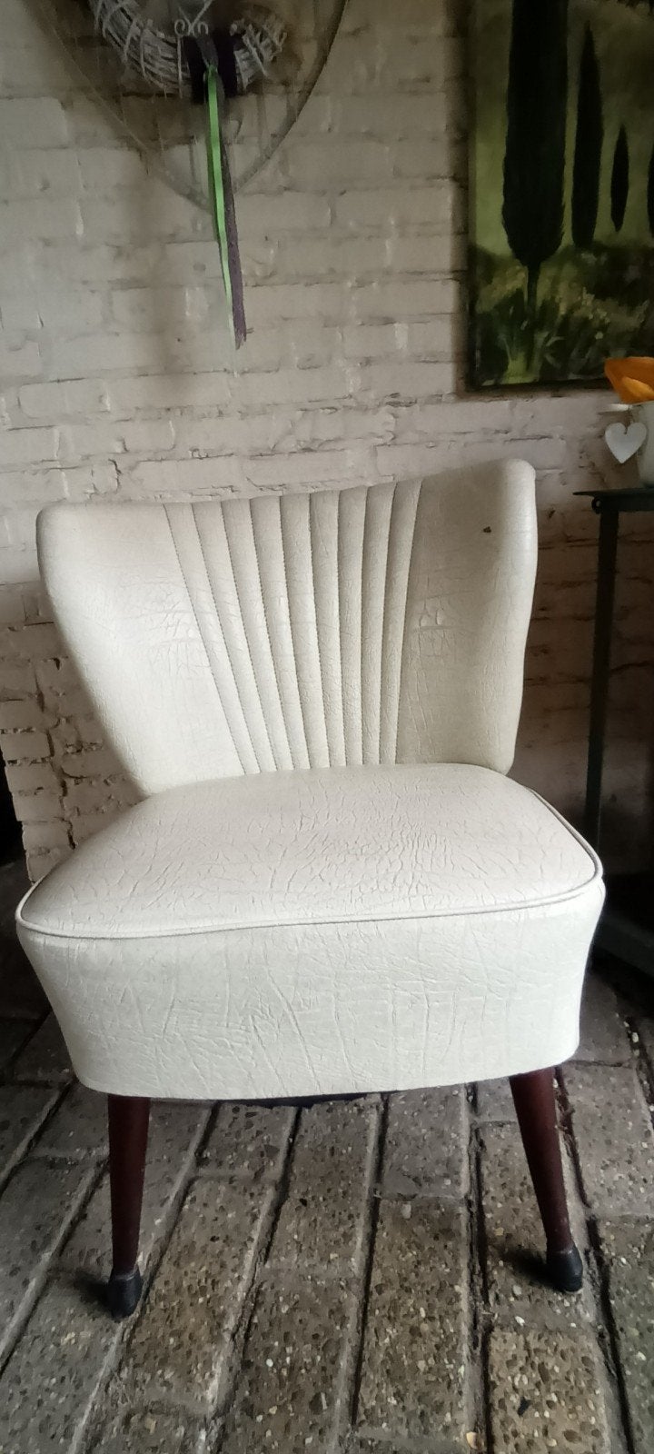 Siège vintage., Maison & Meubles, Enlèvement, Utilisé