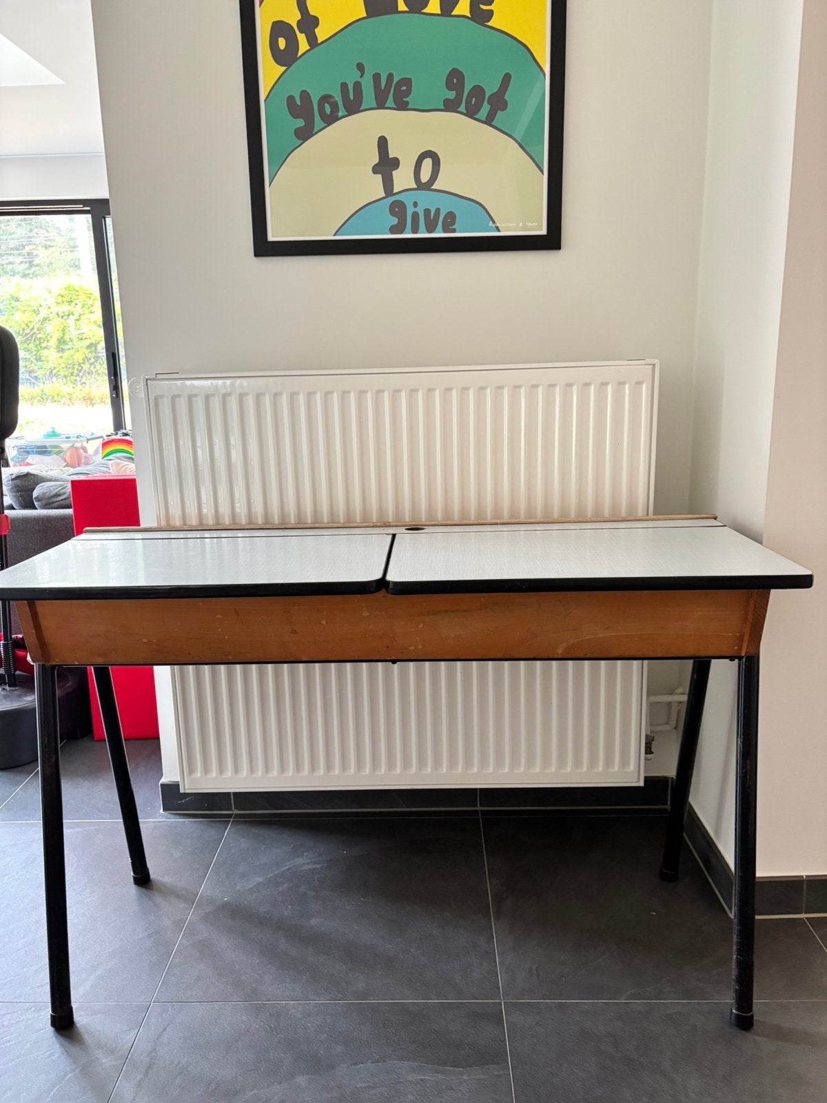 Lessenaar, Huis en Inrichting, Bureaus, Ophalen, Opbergruimte, Gebruikt, Hout
