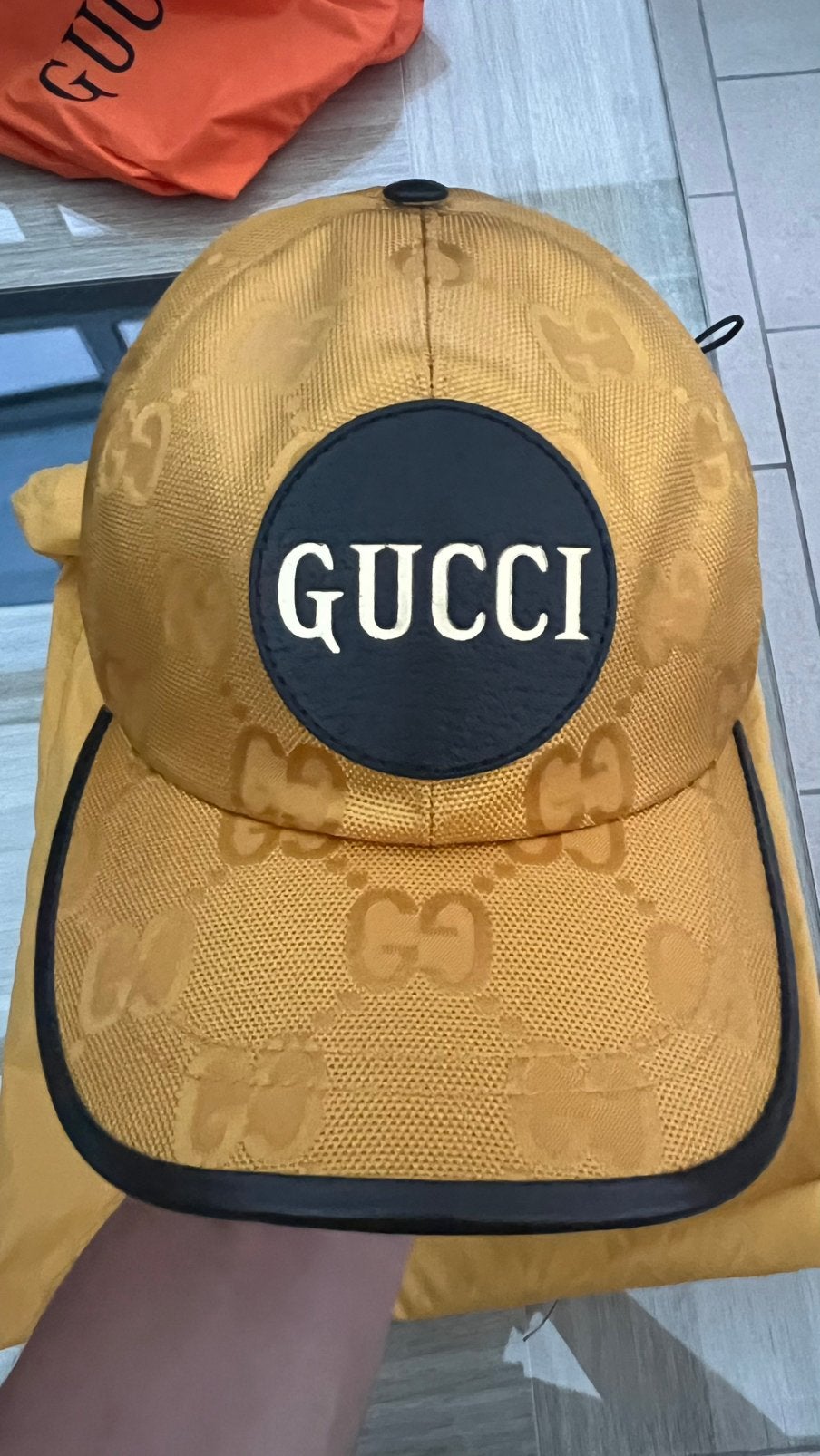 Gucci pet maat s, Ophalen, Zo goed als nieuw, Pet