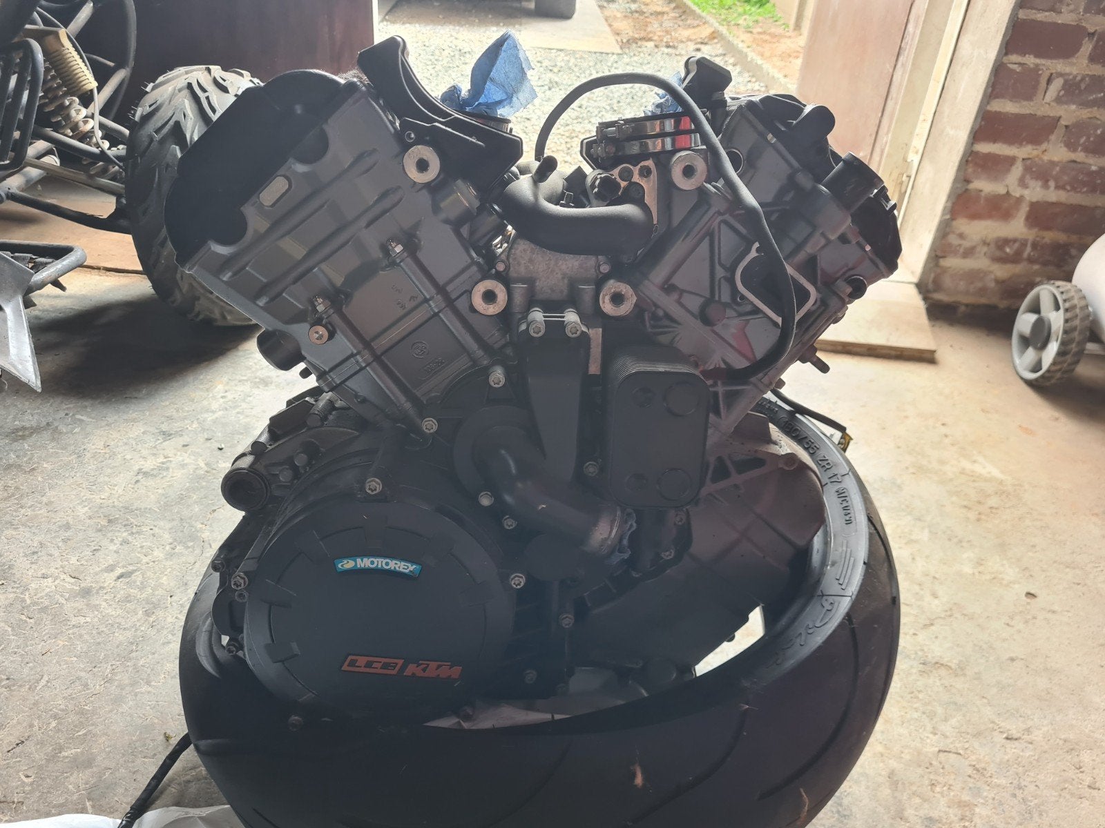 motor KTM 1290 Superduke R 2017 29890km, Motoren, Ophalen, Gebruikt