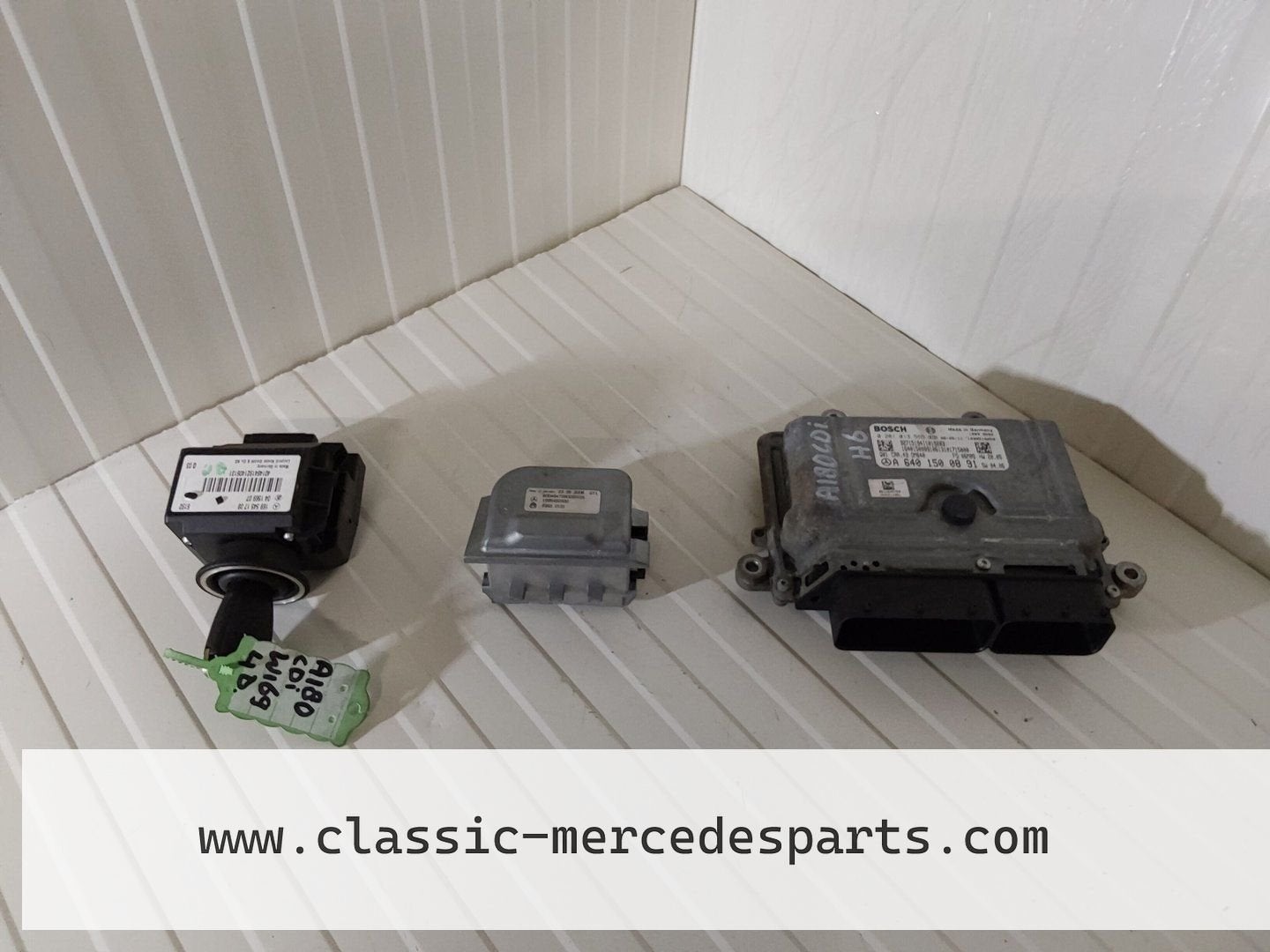 Contactslot set met ECU Mercedes W169 A180 CDI 5drs., Auto-onderdelen, Gebruikt, -, Ophalen of Verzenden, -
