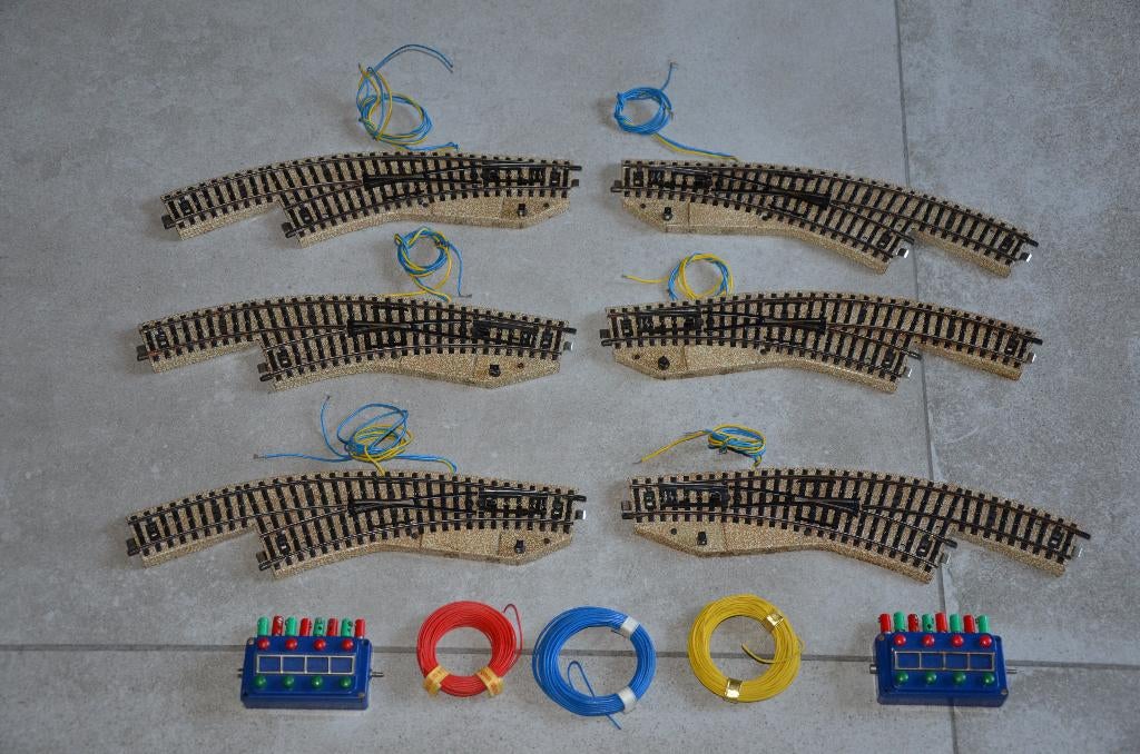 Marklin track M-6 rolwissers+bedieningsconsole, Ophalen of Verzenden, Gebruikt