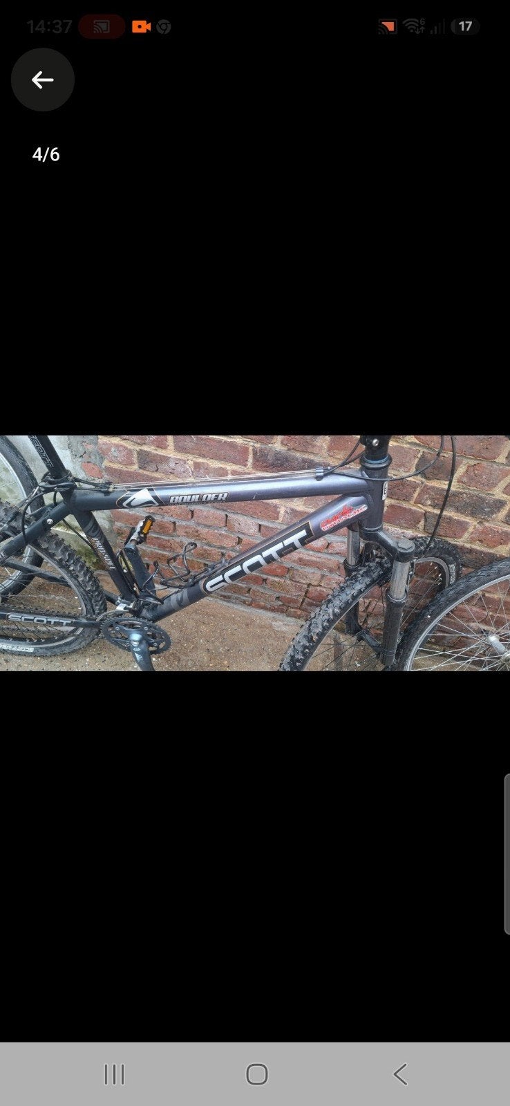 vtt scott 26 et 2 paires de jantes et pneus. prix fix, Vélos & Vélomoteurs, Enlèvement