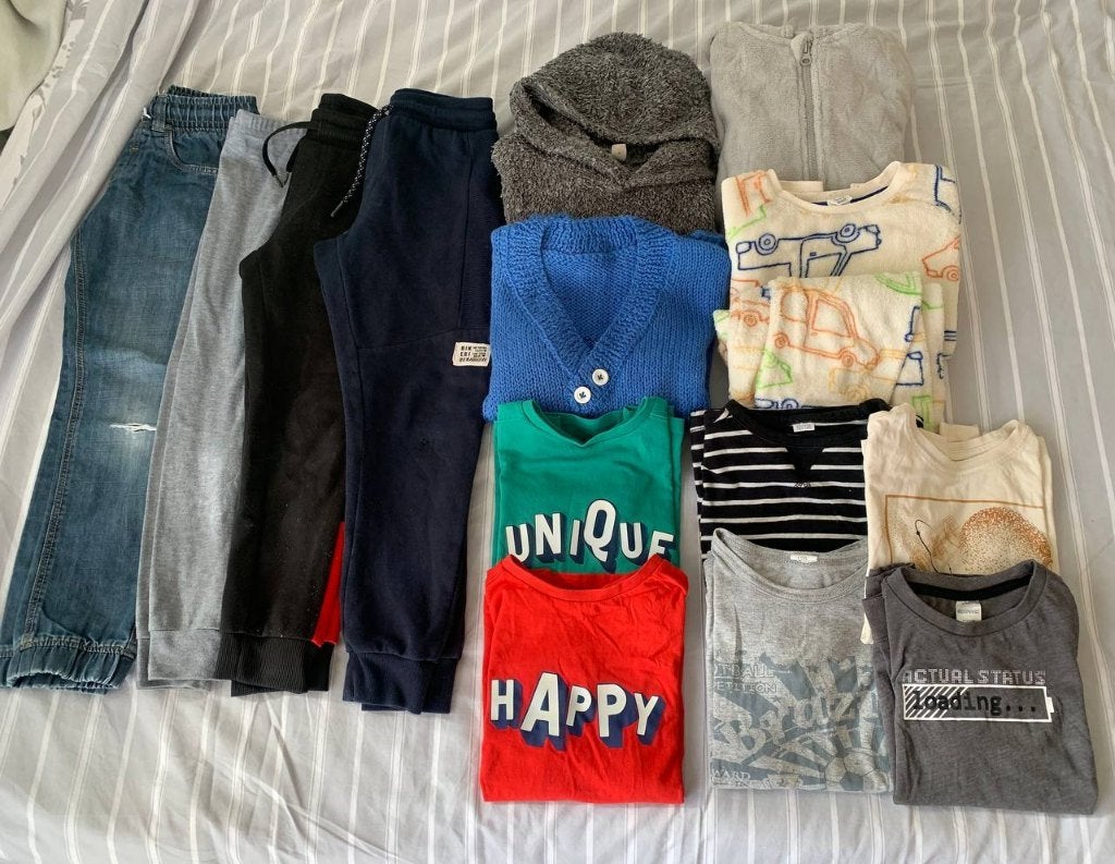 Partij kinderkleding, maat 122, Kinderen en Baby's, Ophalen of Verzenden, Gebruikt, Jongen, Setje