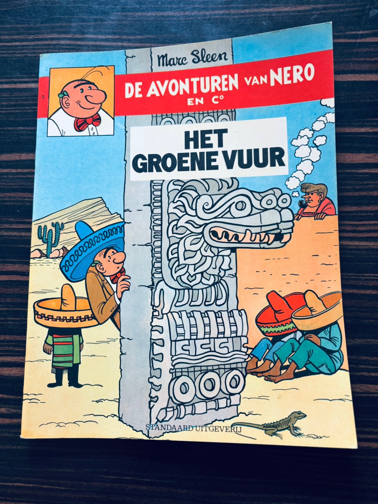 Het groene vuur, Boeken, Eén stripboek, Ophalen, Zo goed als nieuw
