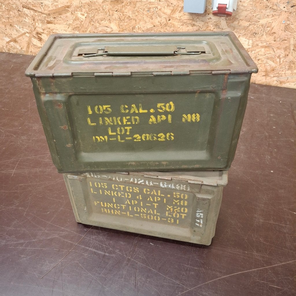 WW2 - munitiekisten - .50 Browning, Ophalen of Verzenden, Landmacht, Overige typen