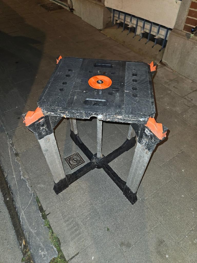 Table de travail pliable, Enlèvement, Comme neuf, 70 à 120 cm, Rabattable