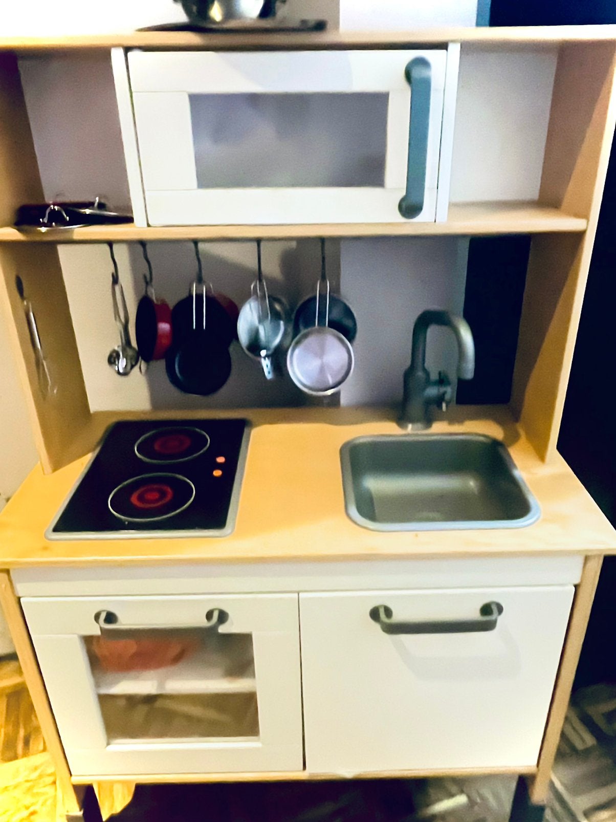 Keukentje, Enfants & Bébés, Jouets | Jouer aux cuisines, Enlèvement, Comme neuf, Bois, Jouer à la cuisine