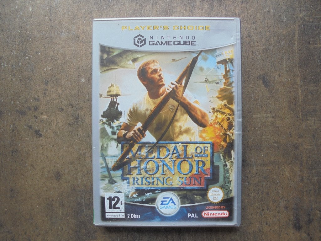 Medal Of Honor Rising Sun voor GameCube (zie foto's), Games en Spelcomputers, Games | Nintendo GameCube, Gebruikt, Shooter, 1 speler