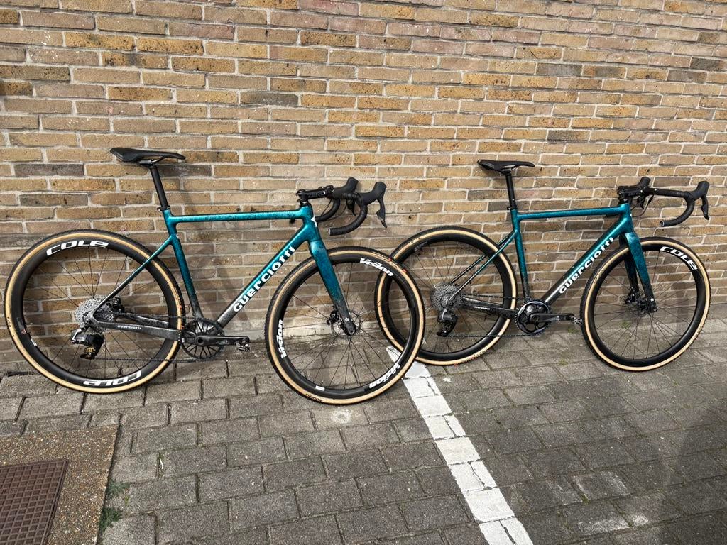 3x crossfietsen Guerciotti Eureka CX maat 53, Enlèvement, Comme neuf, Carbone