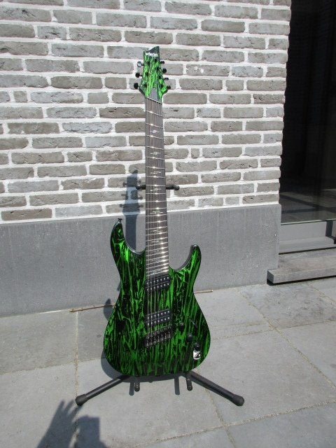 Schecter 7string multiscale, Muziek en Instrumenten, Ophalen of Verzenden