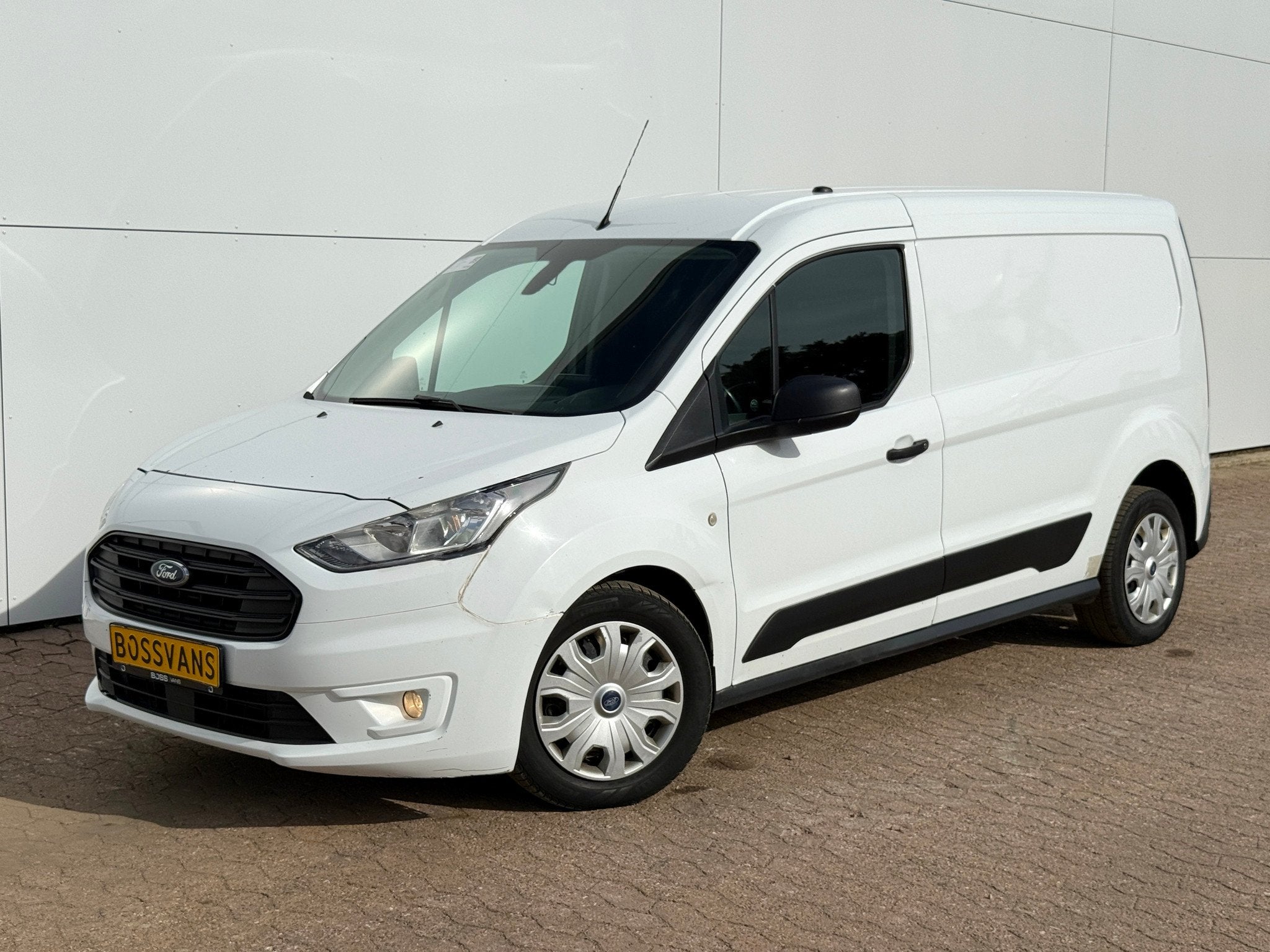 Ford Transit Connect 1.5 TDCI 100PK L2 Automaat Trekhaak Car, Gebruikt, Euro 6, 4 cilinders, Wit