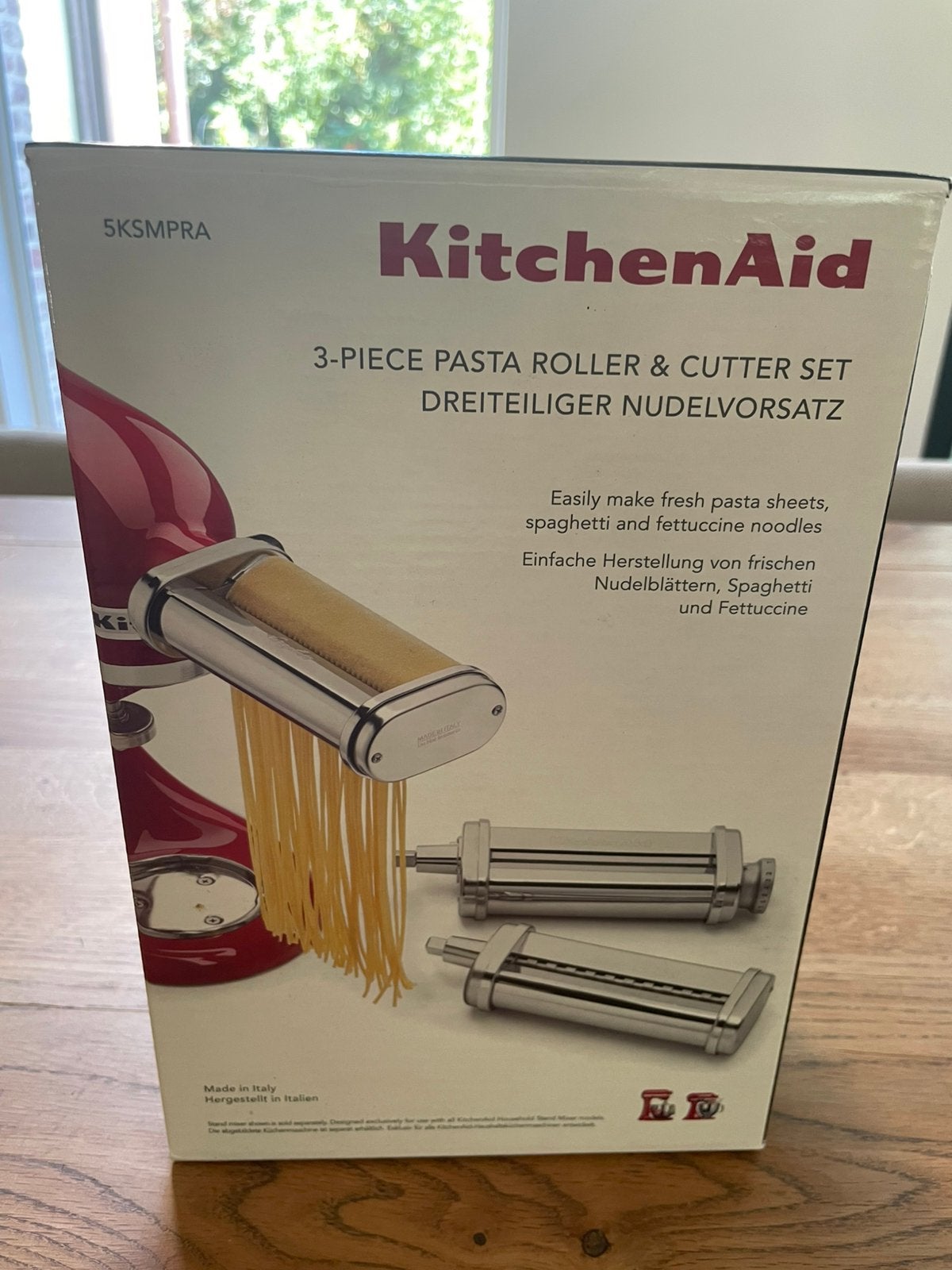 Kitchenaid pastaroller en snijderset opzetstukken (3-delig), Maison & Meubles, Cuisine | Ustensiles de cuisine, Neuf, Autres marques