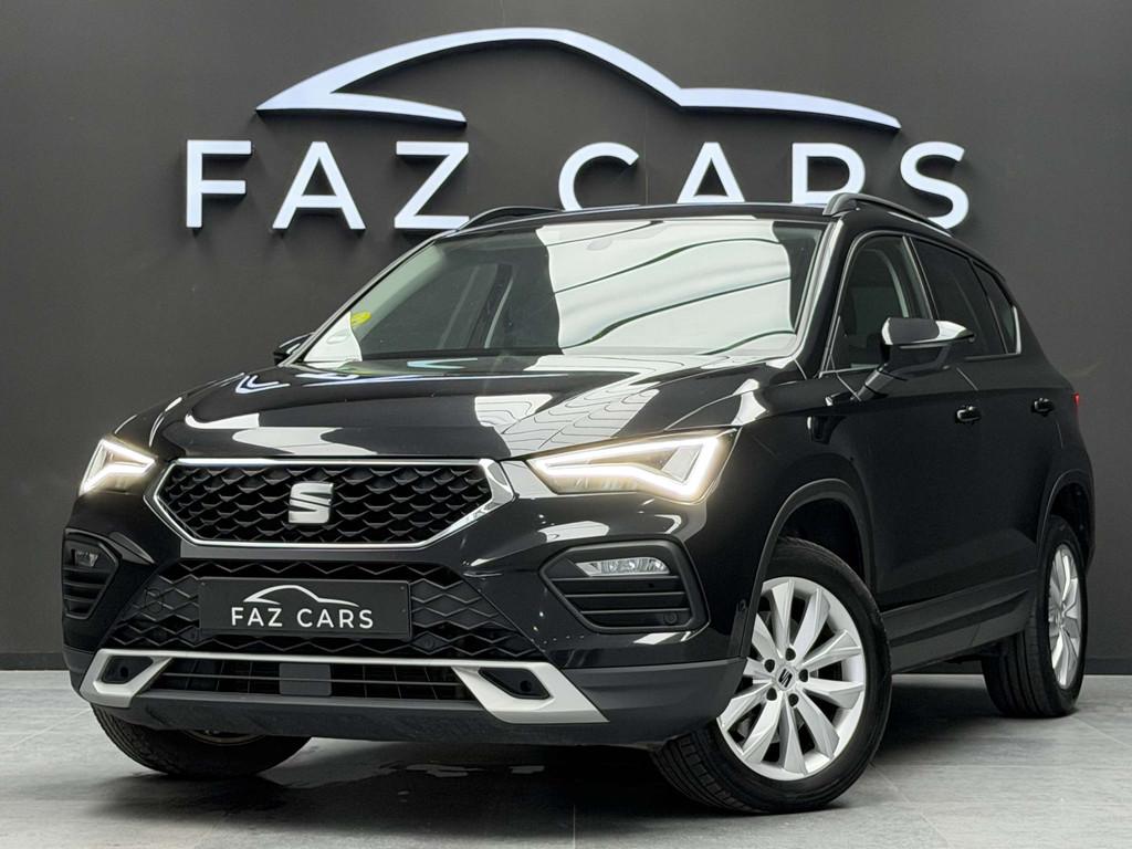 SEAT Ateca 2.0 CR TDI Style DSG * 1ER PROP + TVA + GARANTIE, Auto's, Stof, Gebruikt, 4 cilinders, Zwart