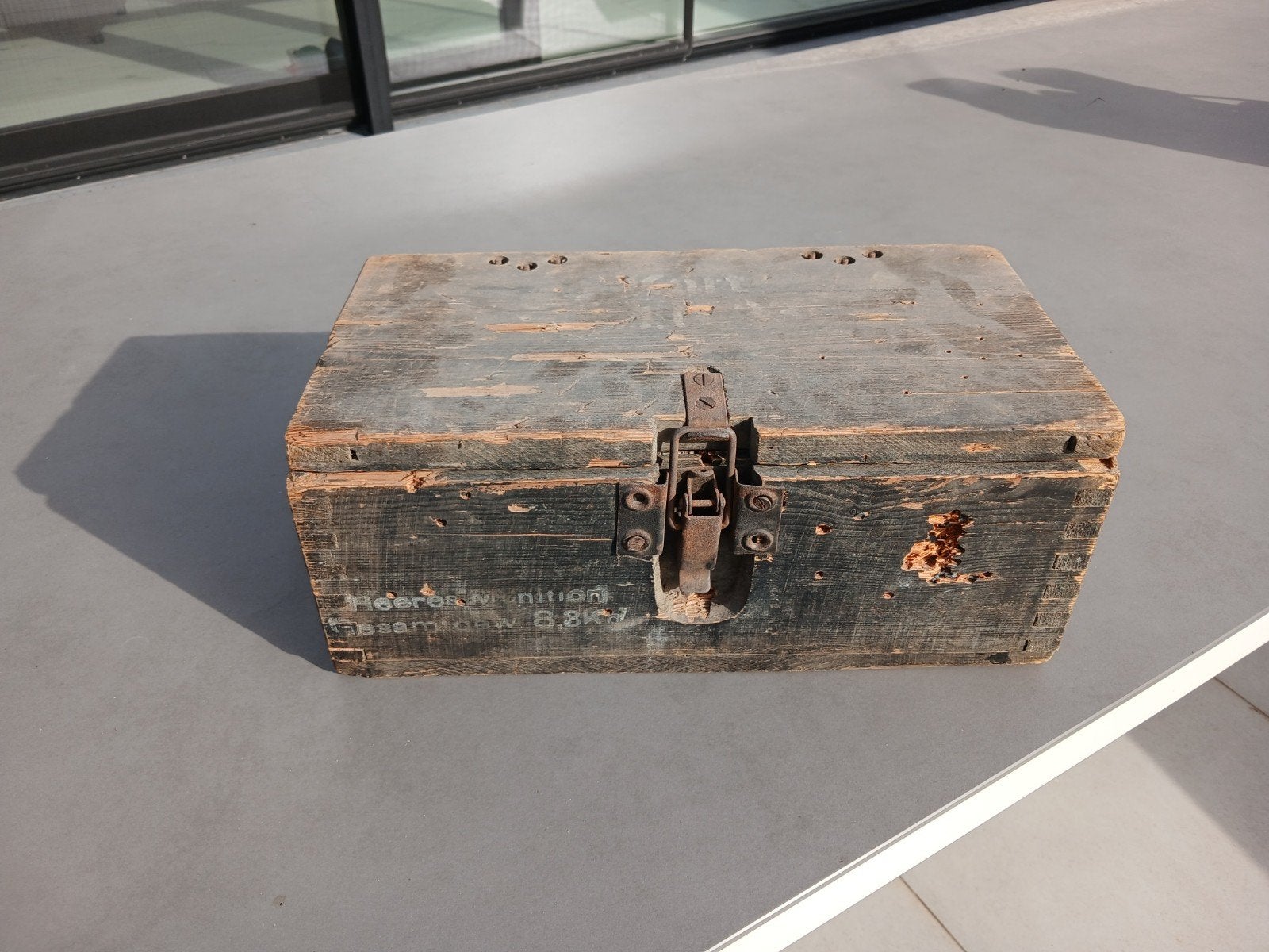 Boîte à munitions en bois de la Seconde Guerre mondiale 15 c, Enlèvement ou Envoi