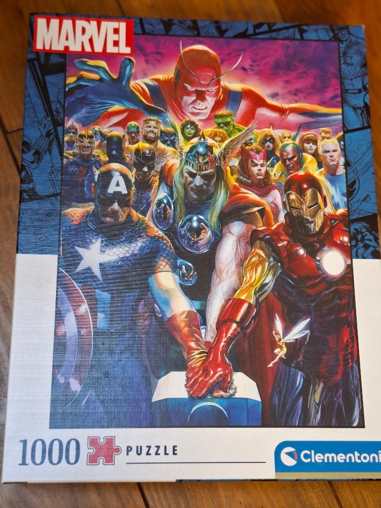 Puzzels Marvel, Ophalen, 500 t/m 1500 stukjes, Zo goed als nieuw, Legpuzzel