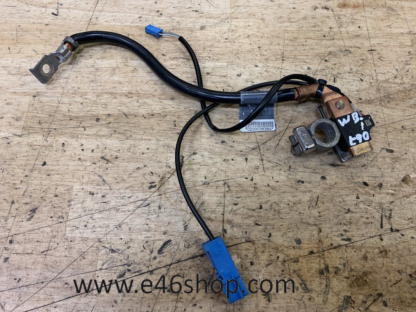 ACCU KLEM MET IBS SENSOR BMW E90 E91 OE 6970685, -, Utilisé, -, Enlèvement ou Envoi