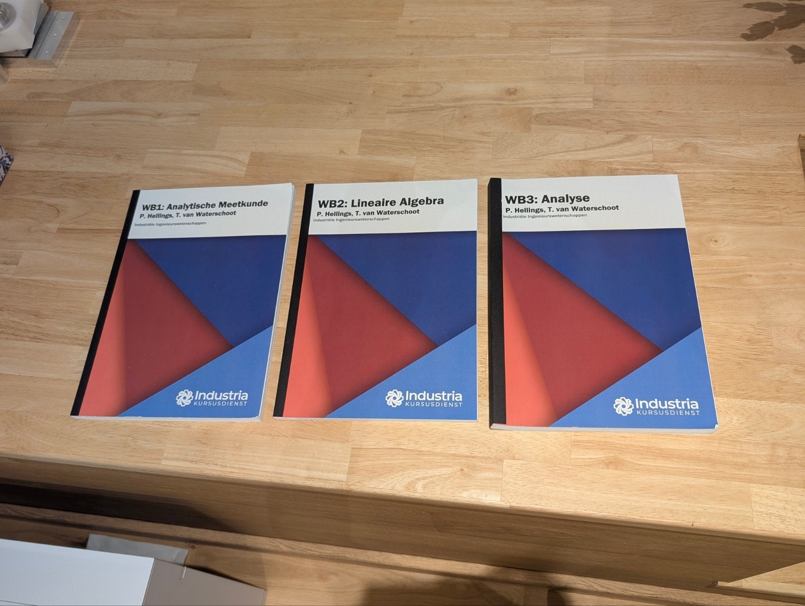 Boeken Wiskundige Basistechnieken, Industrieel ingenieur KUL, Enlèvement
