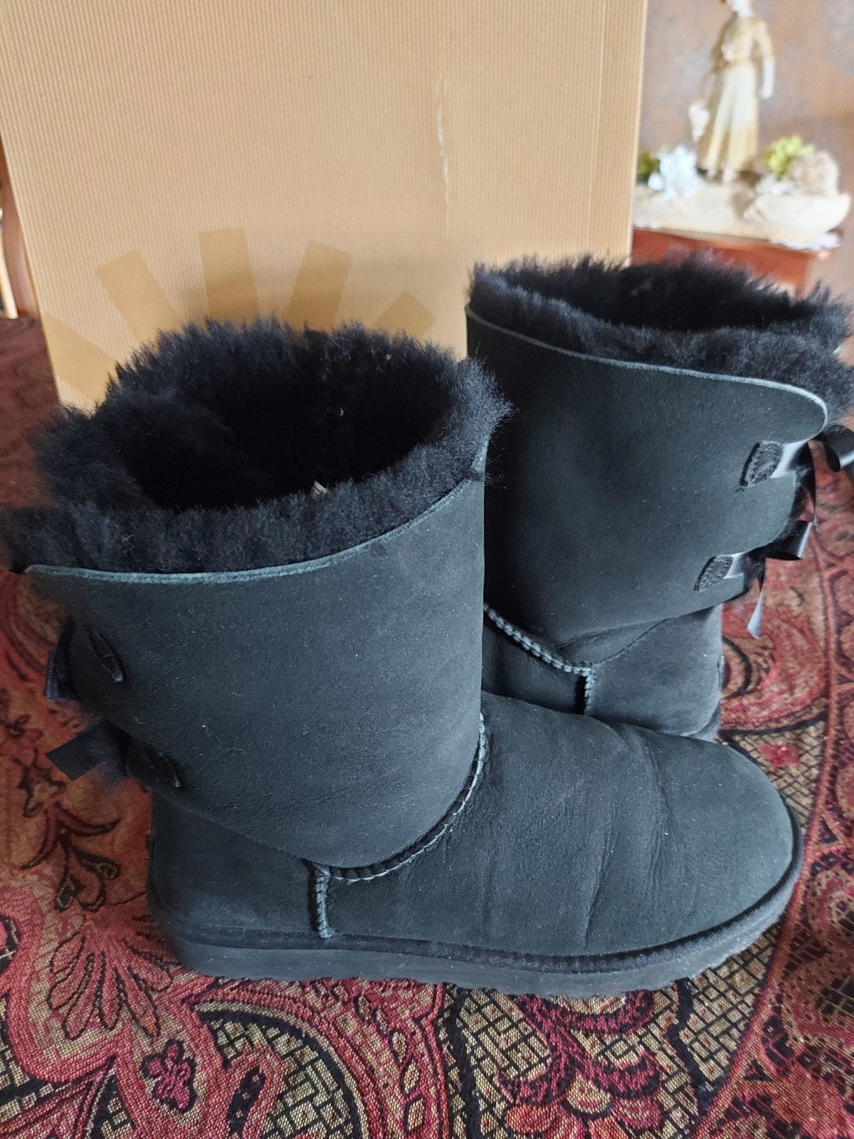Winterlaarzen, Ophalen