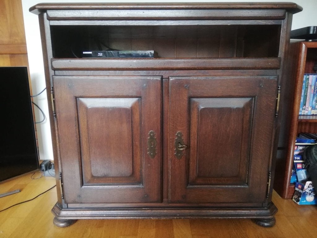 Meuble TV, Maison & Meubles, 25 à 50 cm, Moins de 100 cm, Enlèvement, Utilisé
