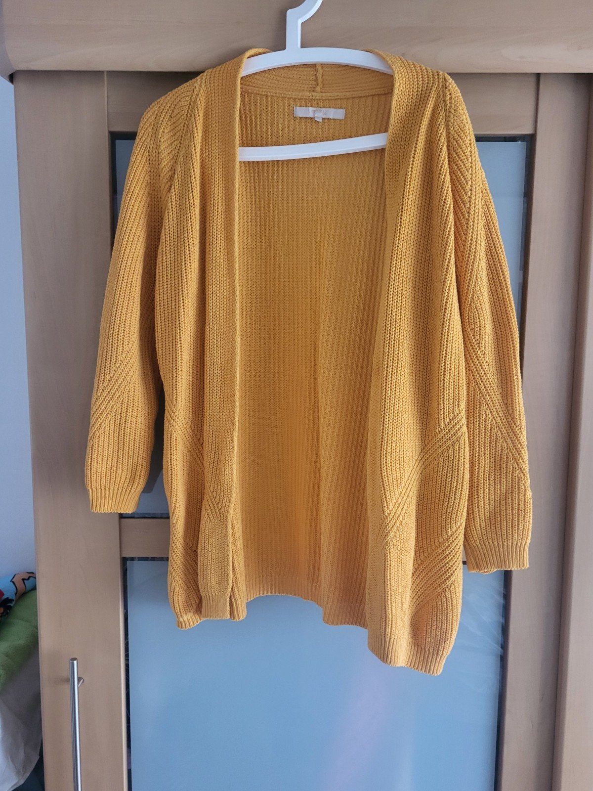mostergele cardigan comme ca, Ophalen of Verzenden