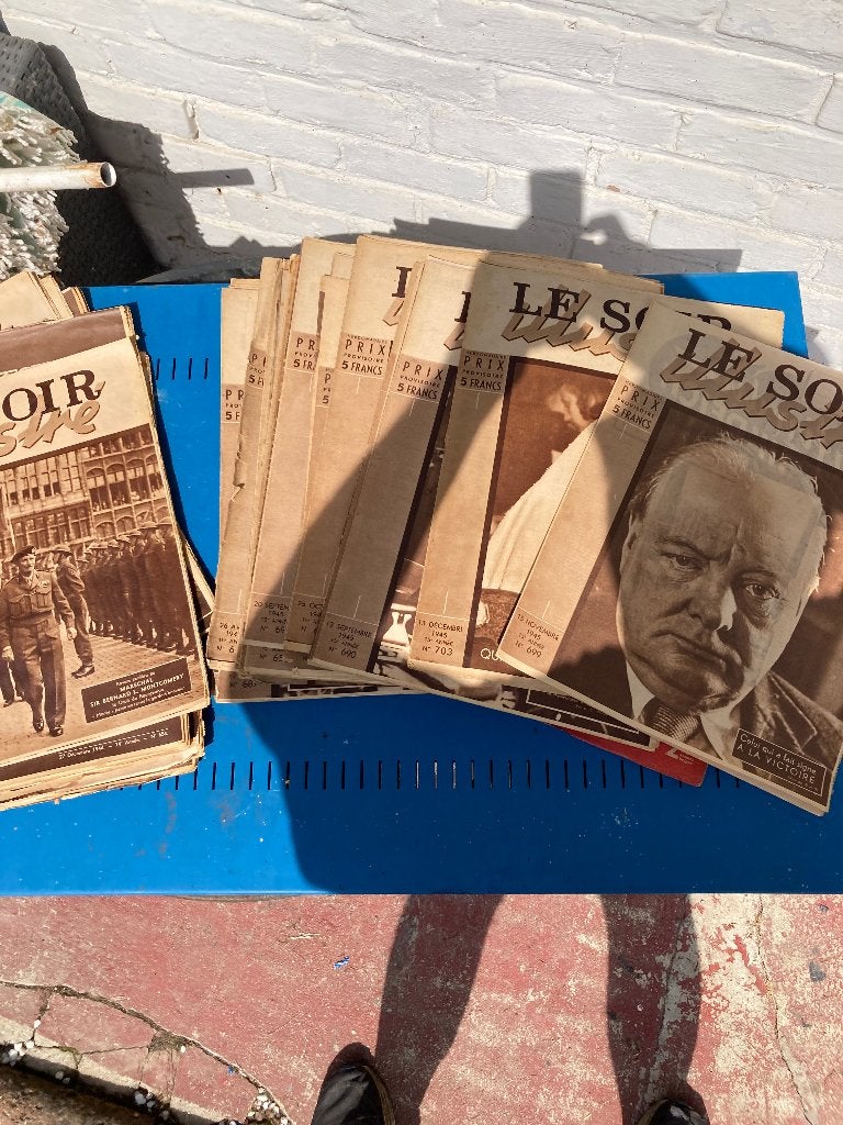 Soir illustré 1945, Enlèvement, Armée de terre, Livre ou Revue