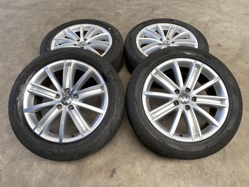 18 inch originele New York velgen + banden Volkswagen Tiguan, Auto-onderdelen, 18 inch, Gebruikt, -, -