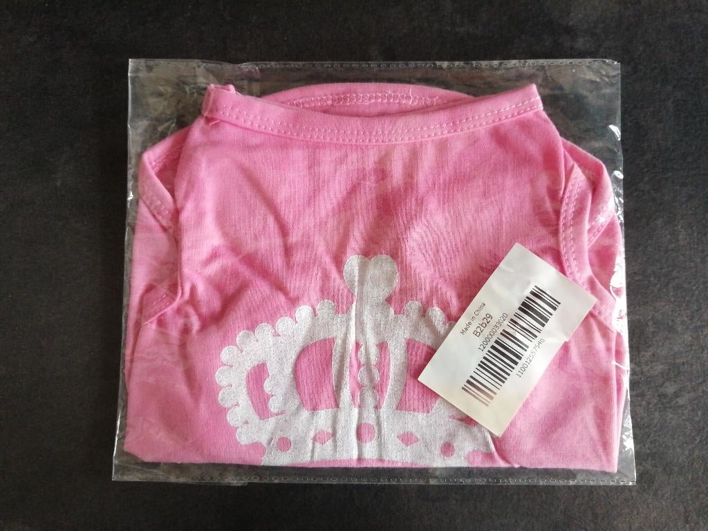 T-shirt voor kleine huisdieren (maat M), Dieren en Toebehoren, Hondenkleding, Ophalen of Verzenden, Nieuw, Hondenshirt