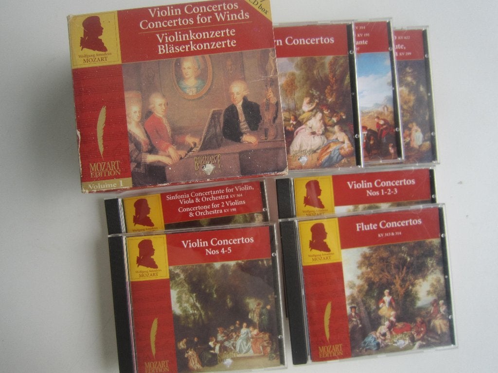 7cd(box) KLASSIEK MOZART, Enlèvement, Mozart