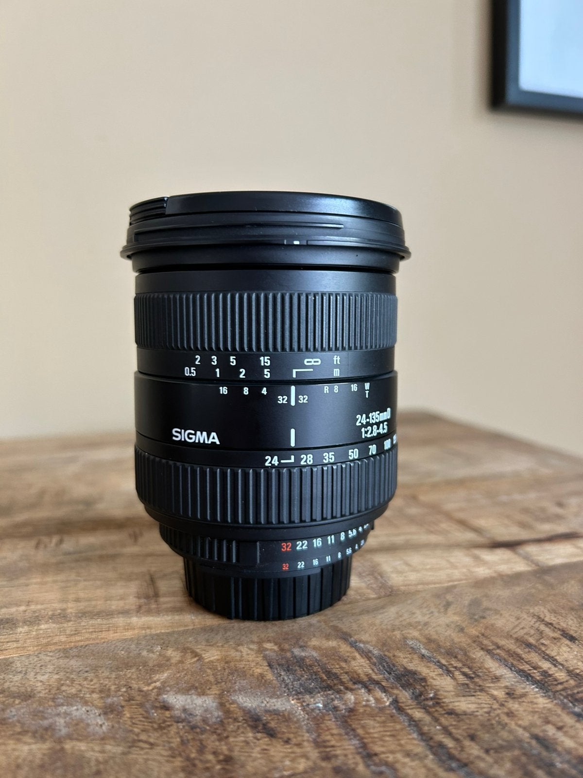 Sigma 24-135mm f/2.8-4.5, Audio, Tv en Foto, Ophalen, Zo goed als nieuw