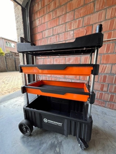 gereedschapskoffer op wielen, Bricolage & Construction, Outillage | Outillage à main, Enlèvement, Utilisé, Rangement d'outils