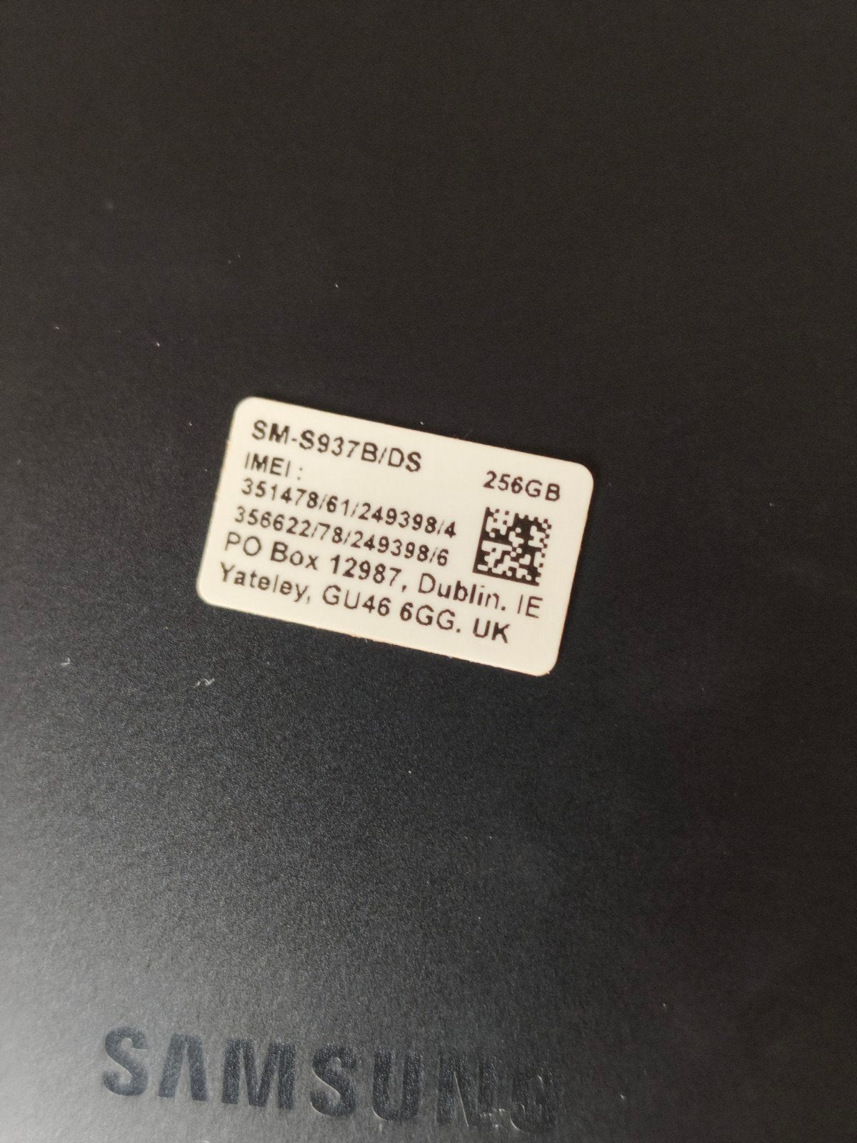 Samsung Galaxy s25 edge, Ophalen