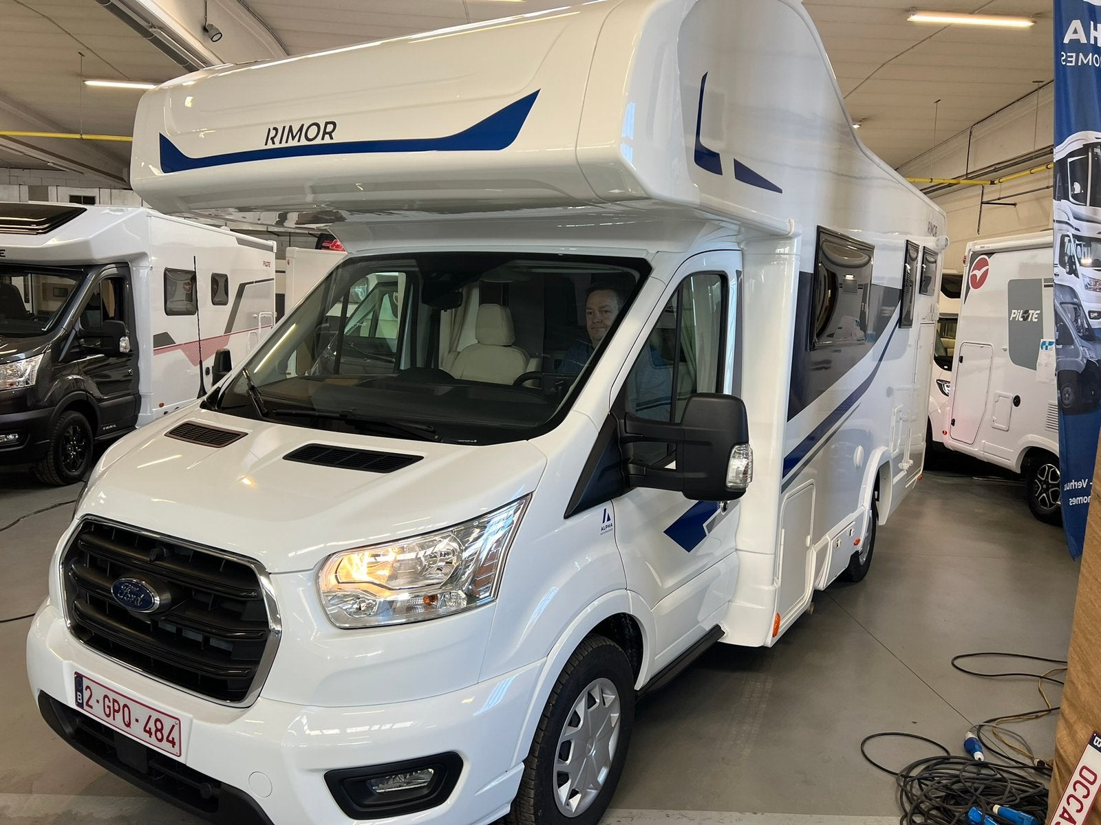 Camping car rimor, Caravans en Kamperen, Diesel, Ford, Airconditioning, Luifel